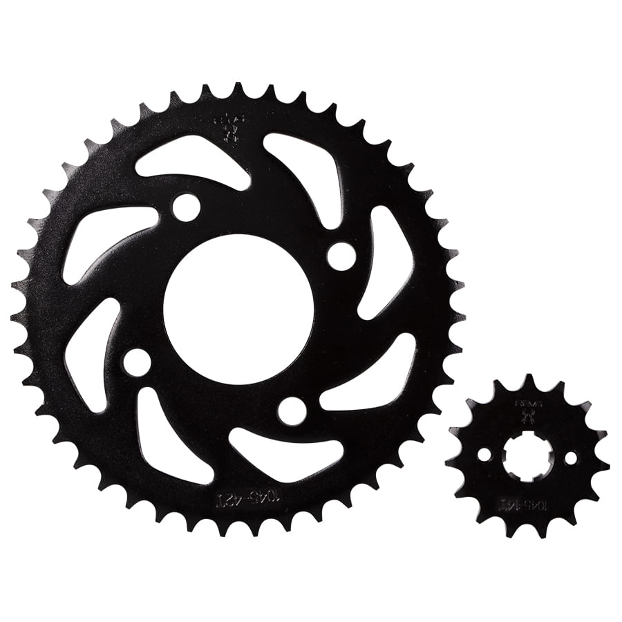 Kit Sprocket 14X42 (428) Discover 135 Supreme-ES-125 Sport KS-DTSI (2009) Revo Spider KitX2