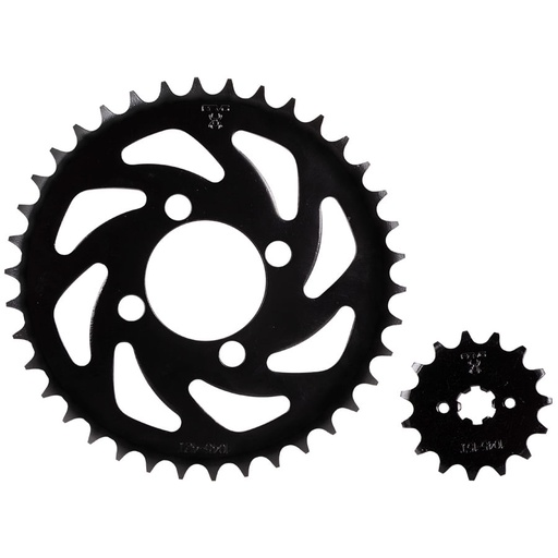 Kit Sprocket 15X42 (420) Discover 100-100M-110, Platino 110-125, XCD 125 Revo Spider KitX2