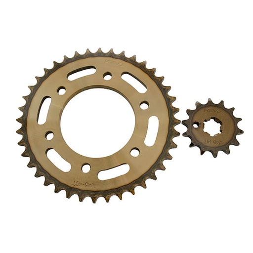 Kit Sprocket 14X40 6H (428) FZ 16, FZ 2.0 (Freno de Banda Trasero) Revo Termico KitX2