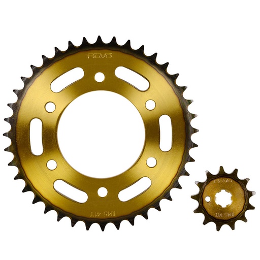 Kit Sprocket 14X41 6H (428) FZ 16, FZ 2.0 (Freno de Banda Trasero) Revo Termico KitX2