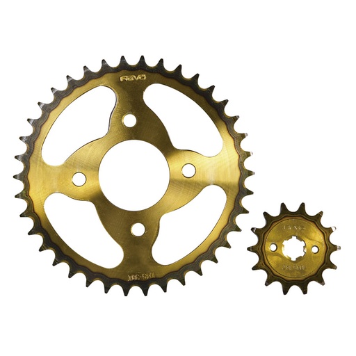 Kit Sprocket 14X38 4H (520) Pulsar 180 UG-GT BSIV-200-220 Revo Scorpion KitX2