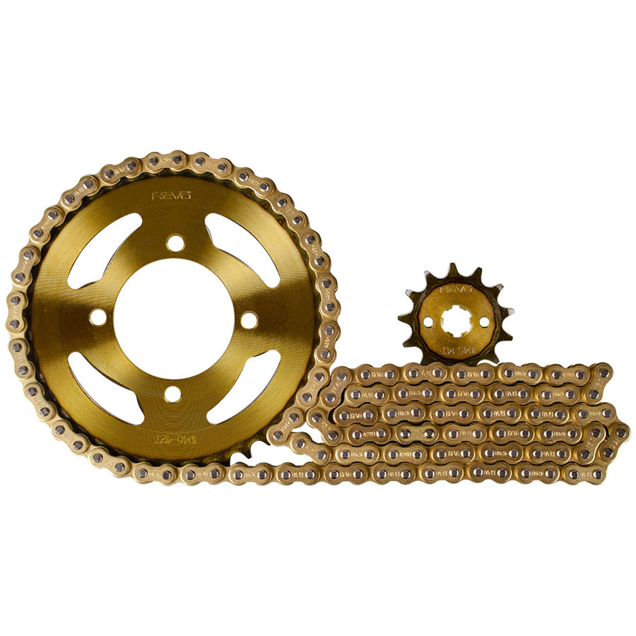Kit Arrastre 14X42 4H (428h-124) YBR 125 Revo Termico KitX3