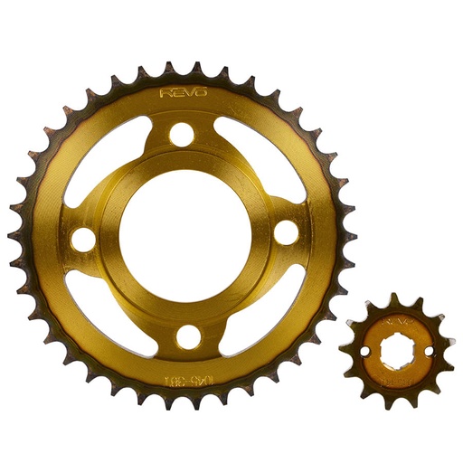 Kit Sprocket 14X38 4H (428) AK 125 Sport-CG, AKT TT 125 MV Revo Termico KitX2