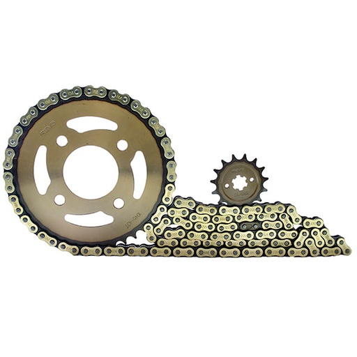 Kit de Arrastre 15X43 4H (428h-132) Pulsar 135, 125 NS, Discover 125-150 ST Revo Termico KitX3