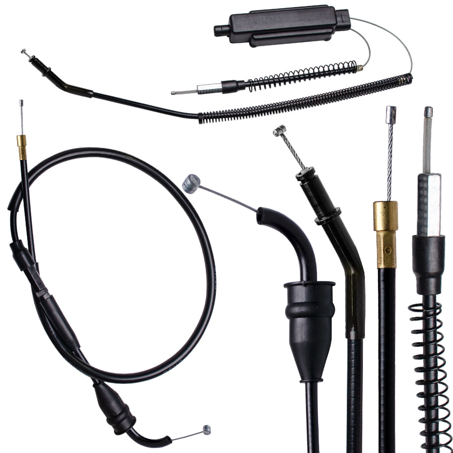 Cable Acelerador Completo Caja Dtk 125-Dtk 175 Mod 99 En Adelante Freno Disco Revo Und
