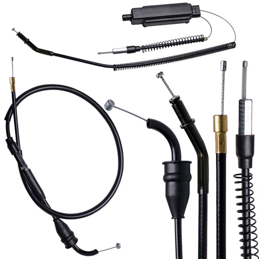 Cable Acelerador Completo Caja Dtk 125-Dtk 175 Mod 99 En Adelante Freno Disco Revo Und