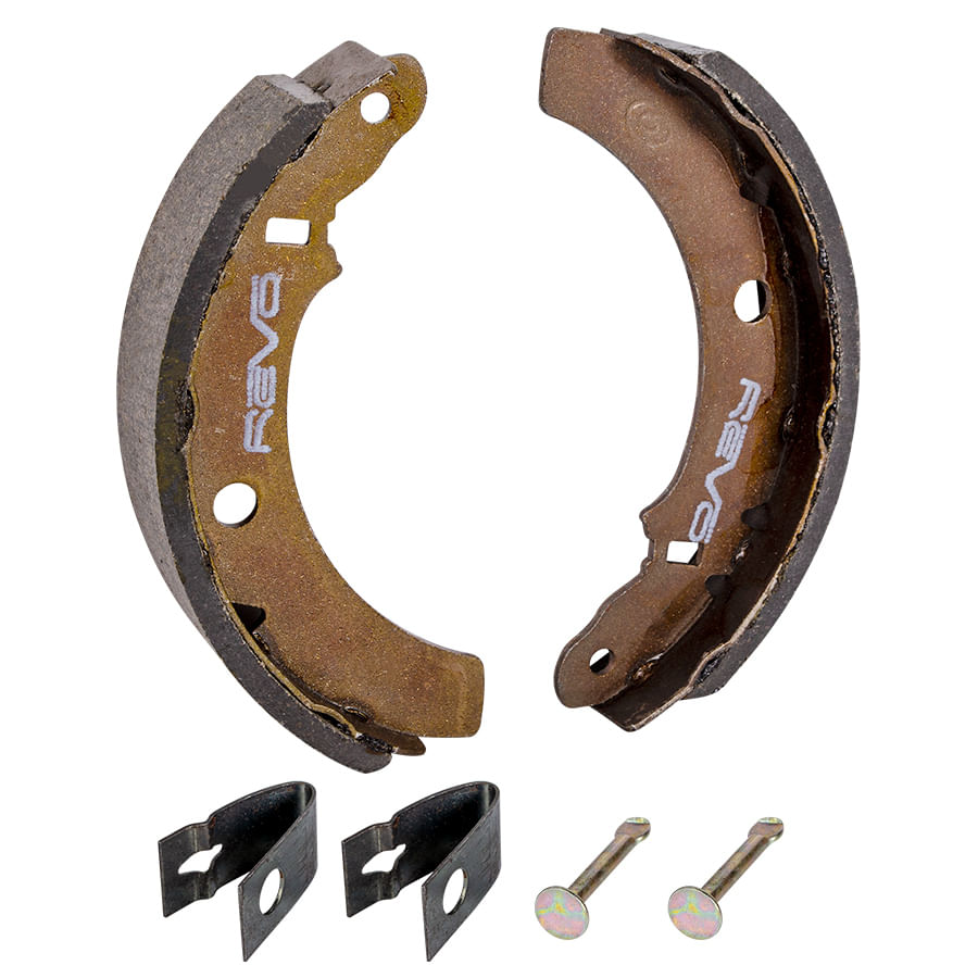 Bandas De Freno Con Platinas Fijacion Motocarro Torito RE 175-205D, Torito 4S-BSIV Revo