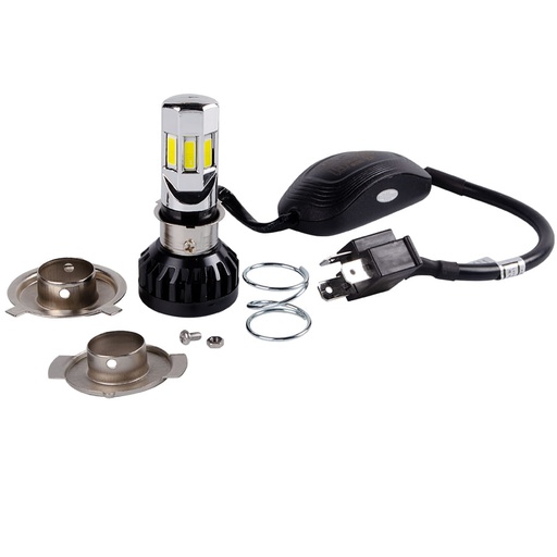 Luz Led De 35W Ac-Dc 9-18V 3500 Lumens Con Ventilador Base H4 (Triceta) Revo Und