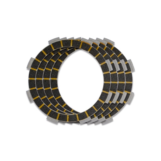 Discos Clutch Paper TVS Sport 100 Revo SetX4