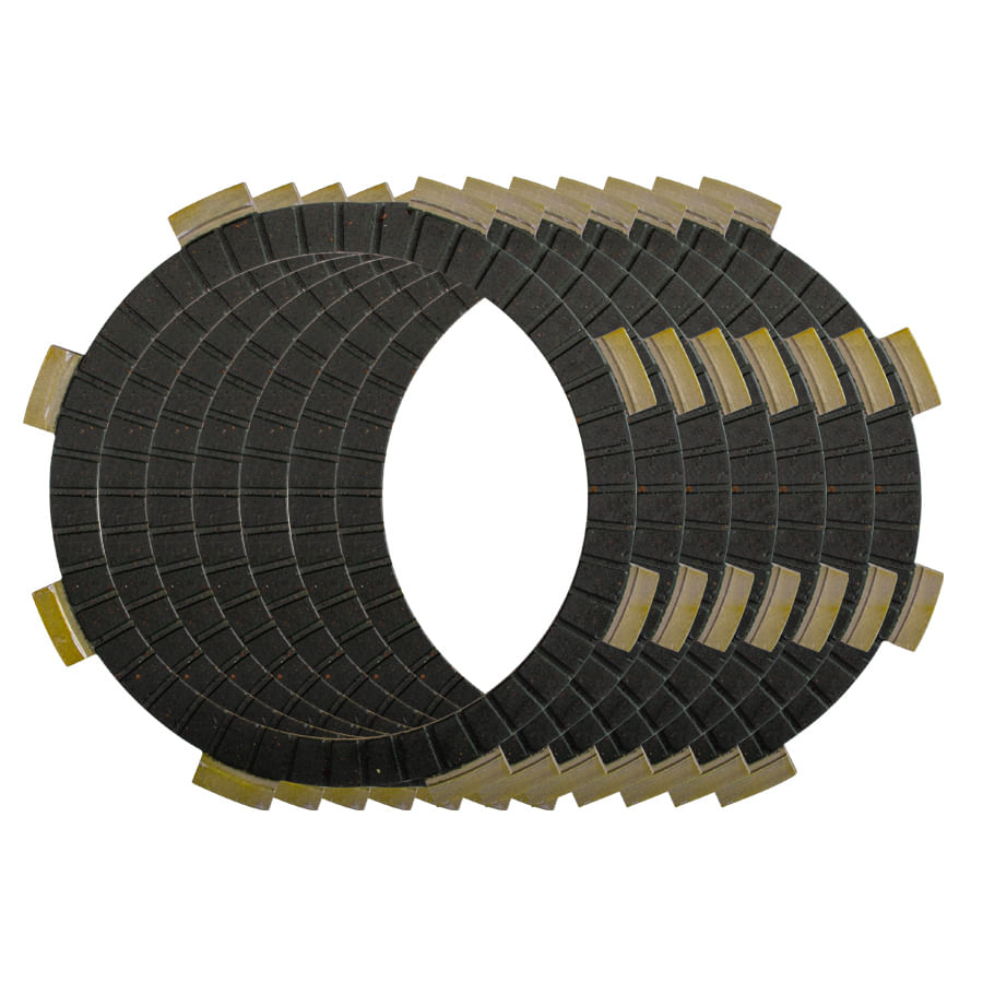 Discos Clutch Eco Green Motocarro Torito Re 205D Revo SetX7