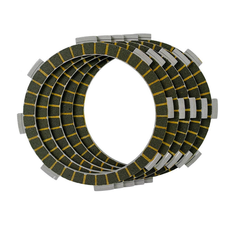 Discos Clutch Paper Libero125-Ybr125 Esd-Xtz125-Cbf 125S Revo Setx4