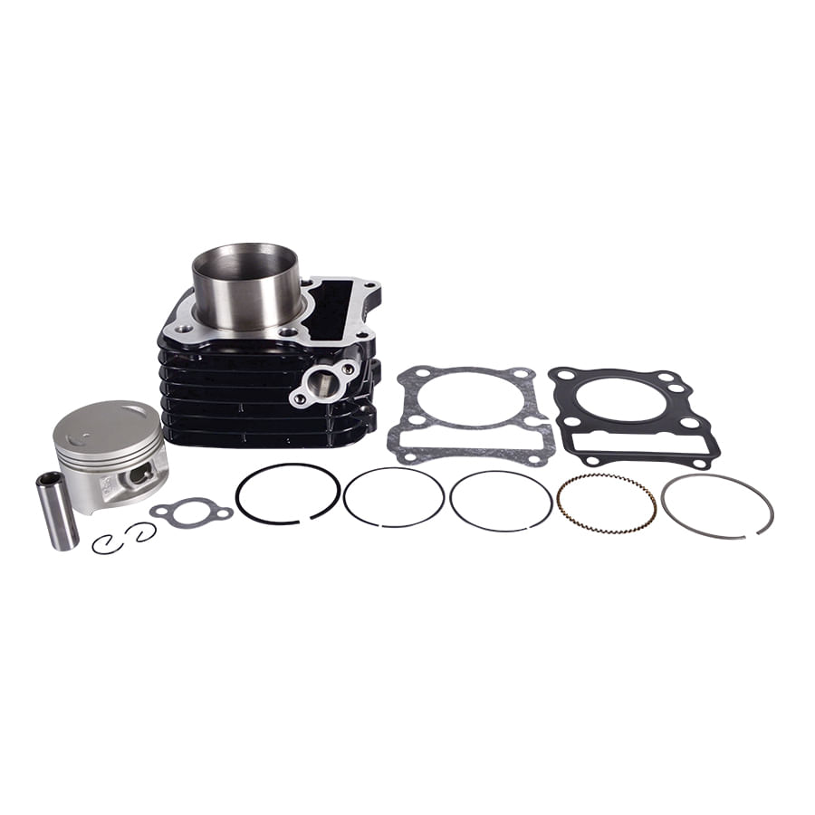 Cilindro Completo Negro Gn 125 Euro Ii-Gn 125 Nova Revo Kit