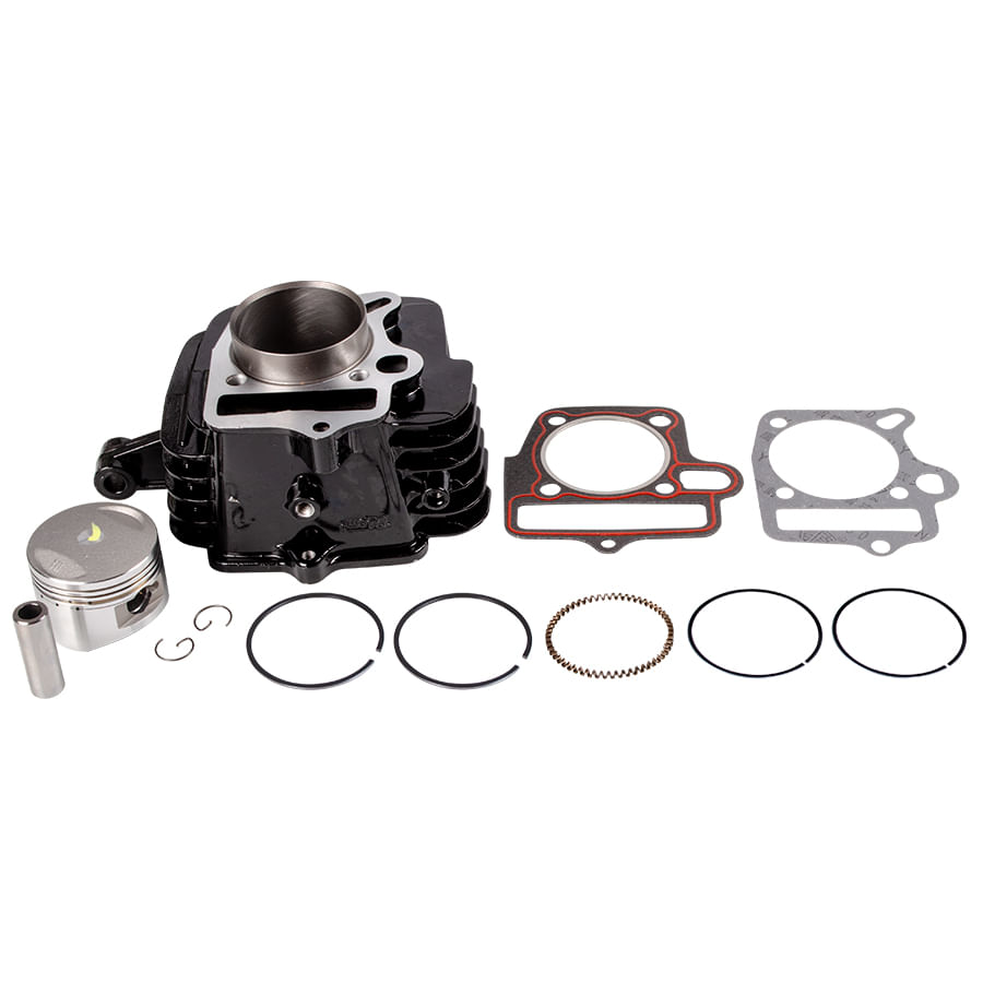 Cilindro Completo Negro AKT Flex 125-Cyclone Evolution Revo Kit