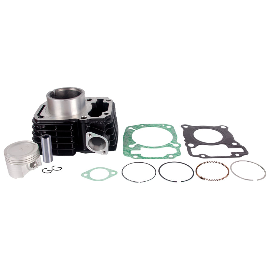 Cilindro Completo Negro Cbf 125-Xr 125L Brio (Cadenilla) Revo Kit