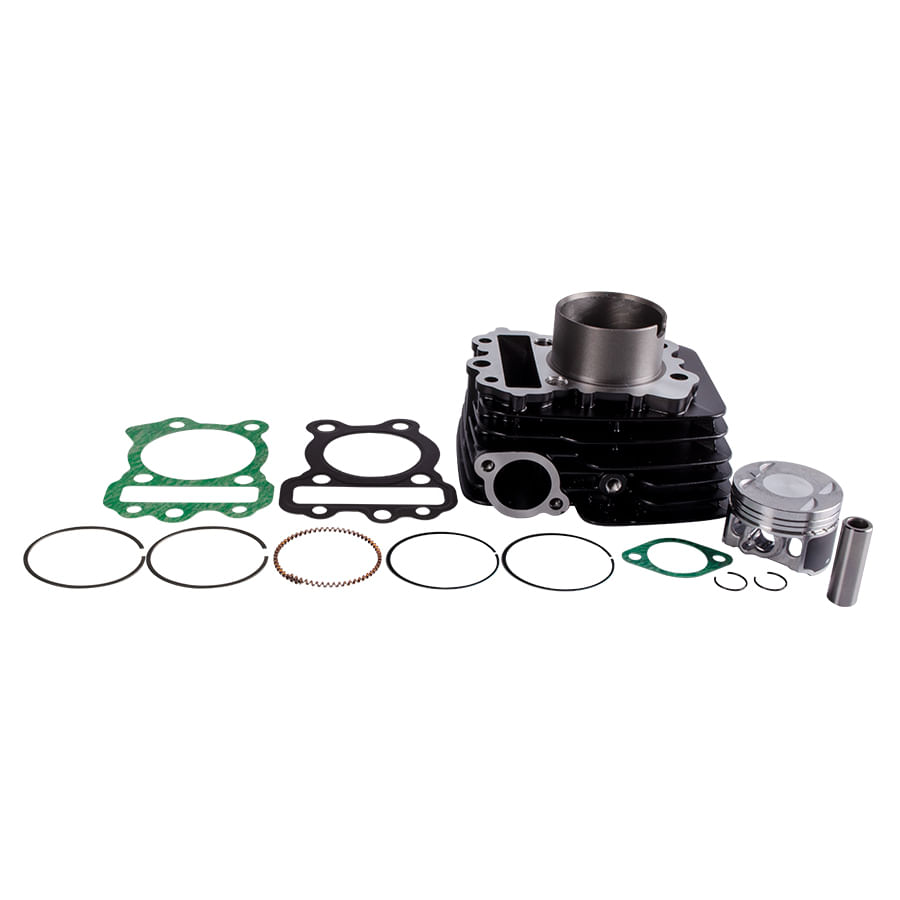 Cilindro Completo Negro Pulsar 135 LS-R-PRO-GP-Speed-BSIV Revo Kit