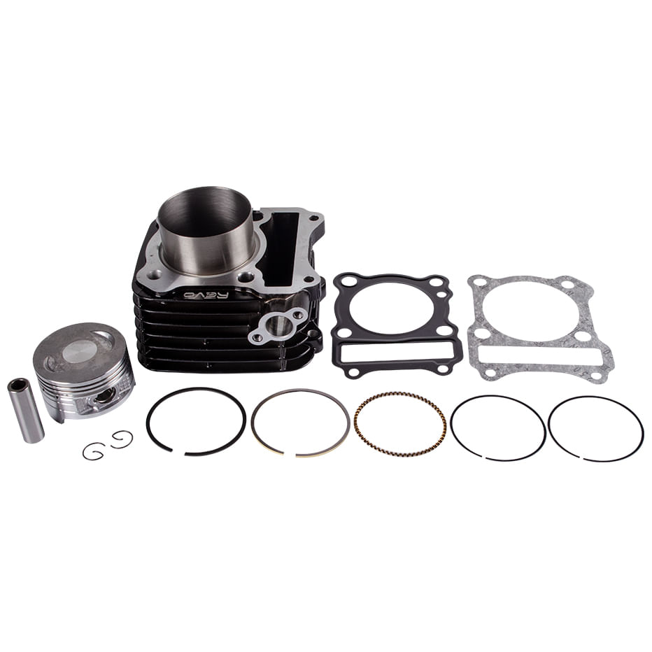 Cilindro Completo Negro Gn 125 (Mod 150)-Euro Ii-Gn Nova Revo Kit