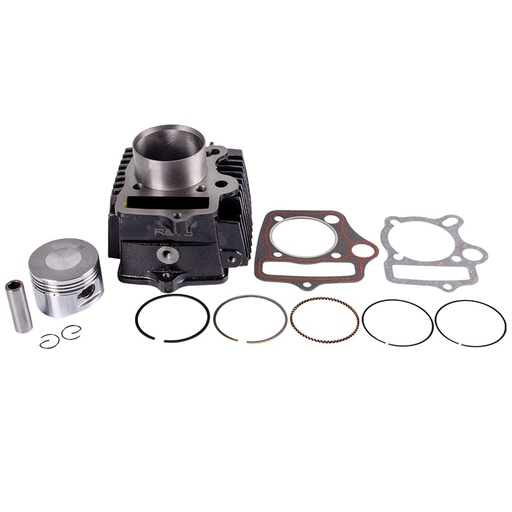 Cilindro Completo Negro AKT 110 S-X-NV-SII, Activ 110, Unik 110, Sigma SG 110 Revo Kit