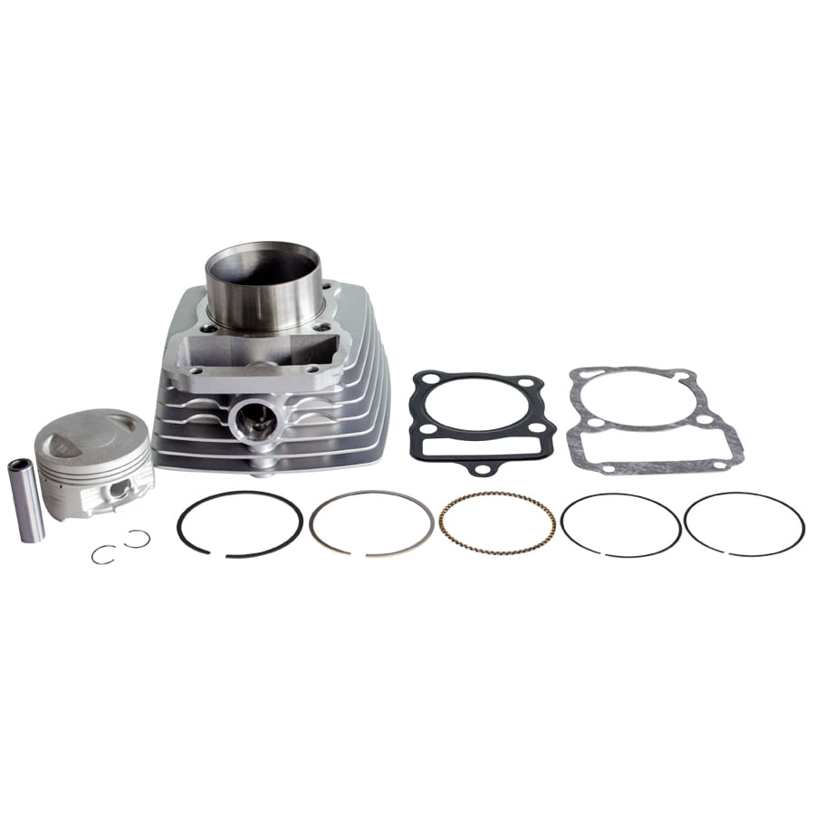 Cilindro Completo Gris Pasador 13Mm (Cgr) Akt 125 (Mod 150) Nkdr-Ttr150-Slr-Evone-Evor3-Cr4 Revo Kit