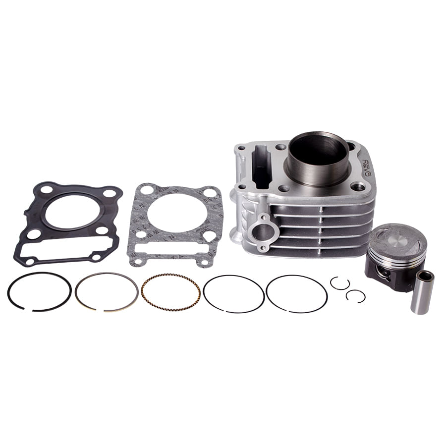 Cilindro Completo Gris V1 (Antes Delantera 2008) Discover 125 Dts-I Revo Kit