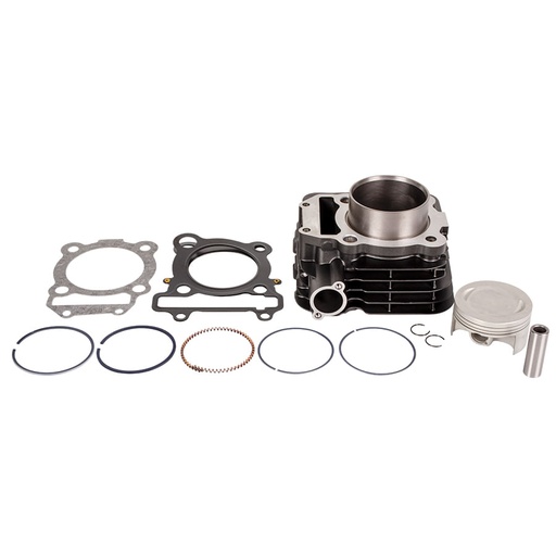 Cilindro Completo Negro FZ 25, XTZ 250, YBR 250, Fazer 250 Revo Kit