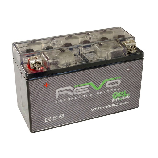 Bateria GEL YT7B-4 (+ -) Revo Unidad