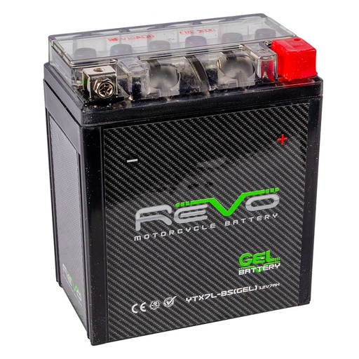 Bateria GEL YTX7L-BS (- +) Revo Unidad