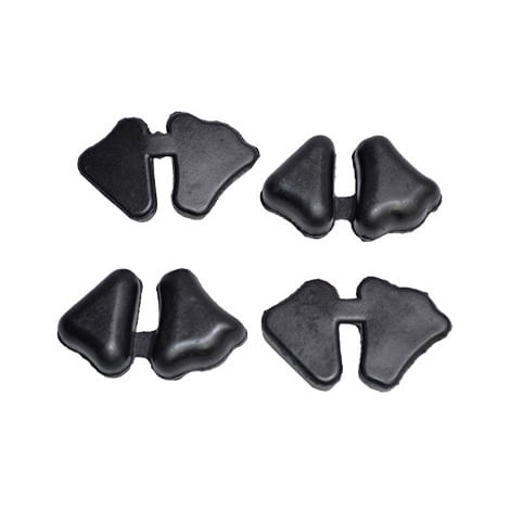 Cauchos Porta Sproket Cbf 125 Stunner Original Varroc Kitx4