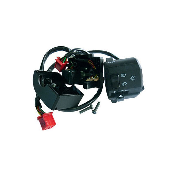 Comando Izquierdo Discover 100-100S-10M-125+-125 St-Plat 125 5S-Xcd 125-Boxr 150 Varroc und