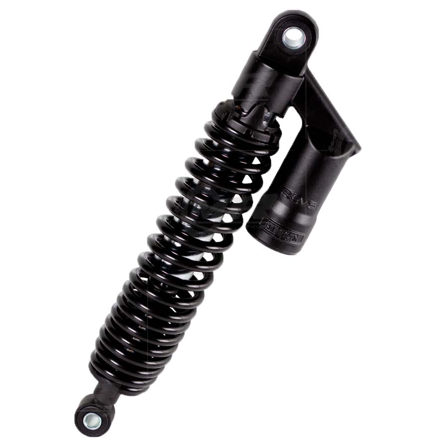 Amortiguador Trasero Negro Nitrox 360mm Pulsar 180 UG-GT-GP-PRO-R-Neon-BSIV-PRO-200-220, Discover 125 UG (Freno de Disco) Revo Unidad