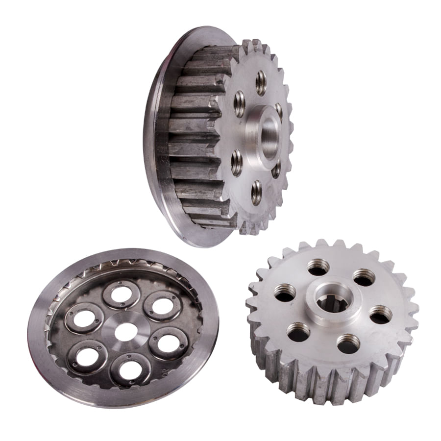 Porta Y Presionador Discos Clutch Ax100 SukiParts Kitx2