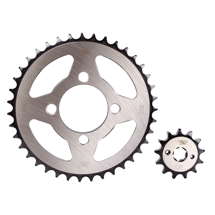 Kit Sprocket 13X39 (428) TVS Sport 100 Revo Scorpion KitX2