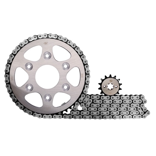 Kit Arrastre 14X42 6h (520h-118) KTM Duke 200-390, NG-RC 200, Svartpilen 200 Revo Scorpion KitX3