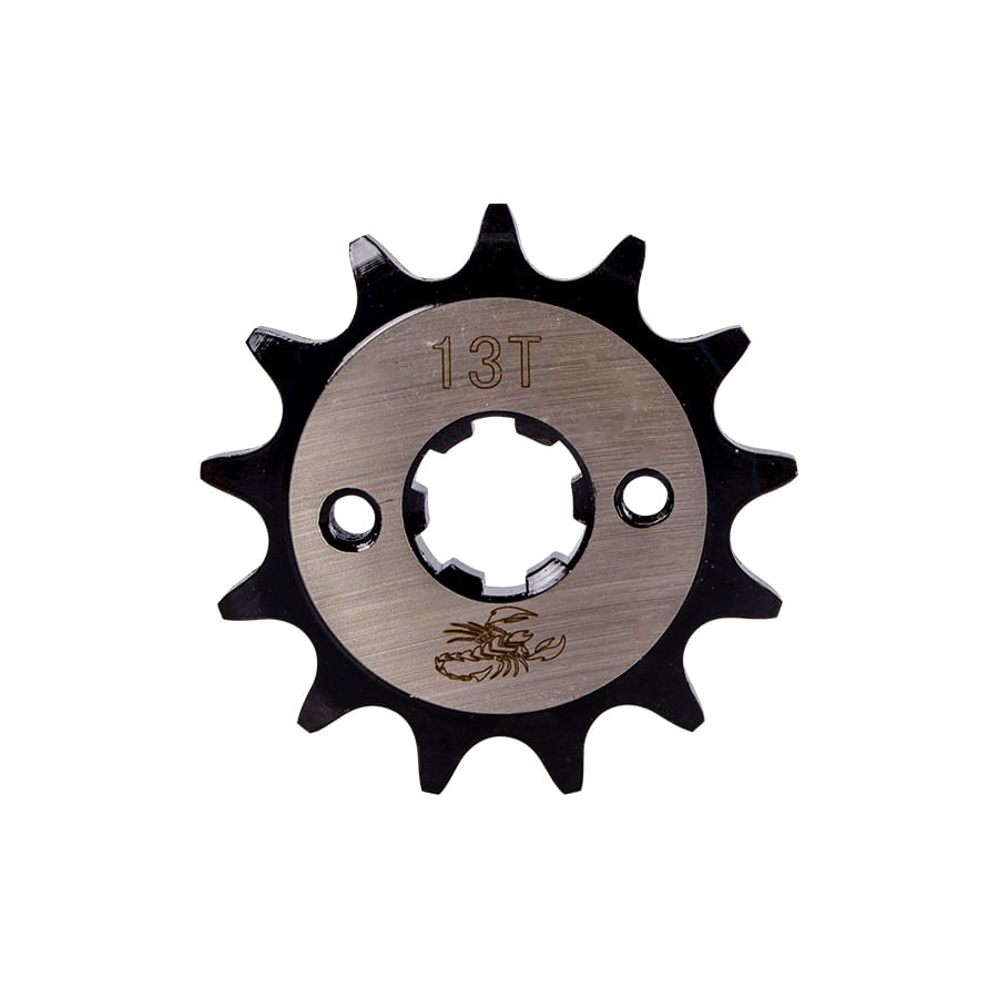 Piñon Salida 13T (428) Boxer CT 100-Titanium, Platino 100-K TEC-SD1 Revo Scorpion Und
