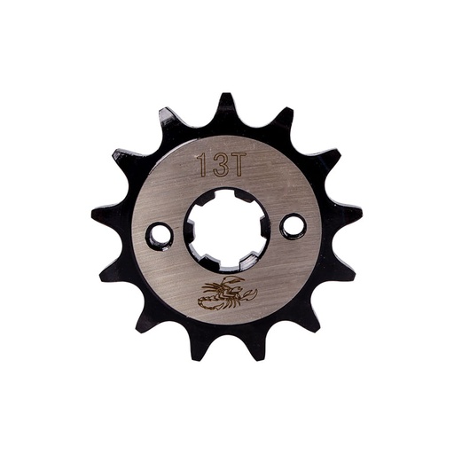 Piñon Salida 13T (428) Boxer CT 100-Titanium, Platino 100-K TEC-SD1 Revo Scorpion Und