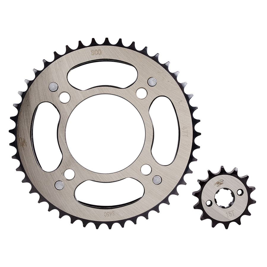 Kit Sprocket 15X47 (428) CB 160F Revo Scorpion KitX2