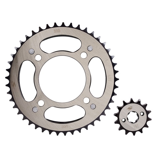 Kit Sprocket 15X47 (428) CB 160F Revo Scorpion KitX2