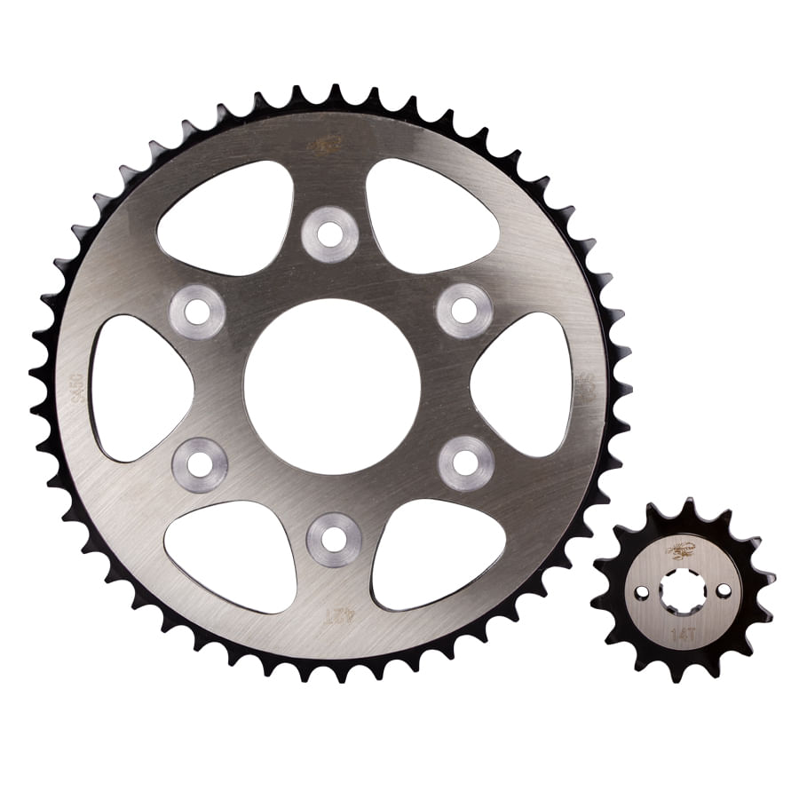 Kit Sprocket 14X42 6H (520) KTM Duke 200-390, NG-RC 200, Svartpilen 200 Revo Scorpion KitX2