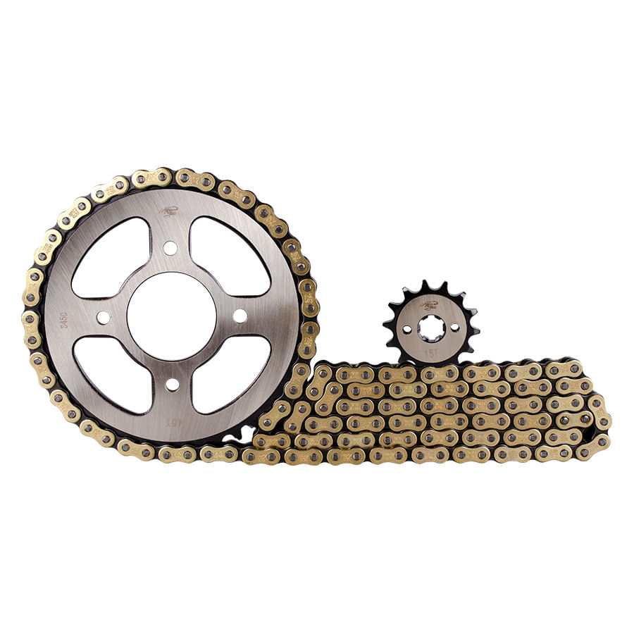 Kit de Arrastre 15X45 4H (428h-132) Gixxer 150-SF Revo Scorpion KitX3