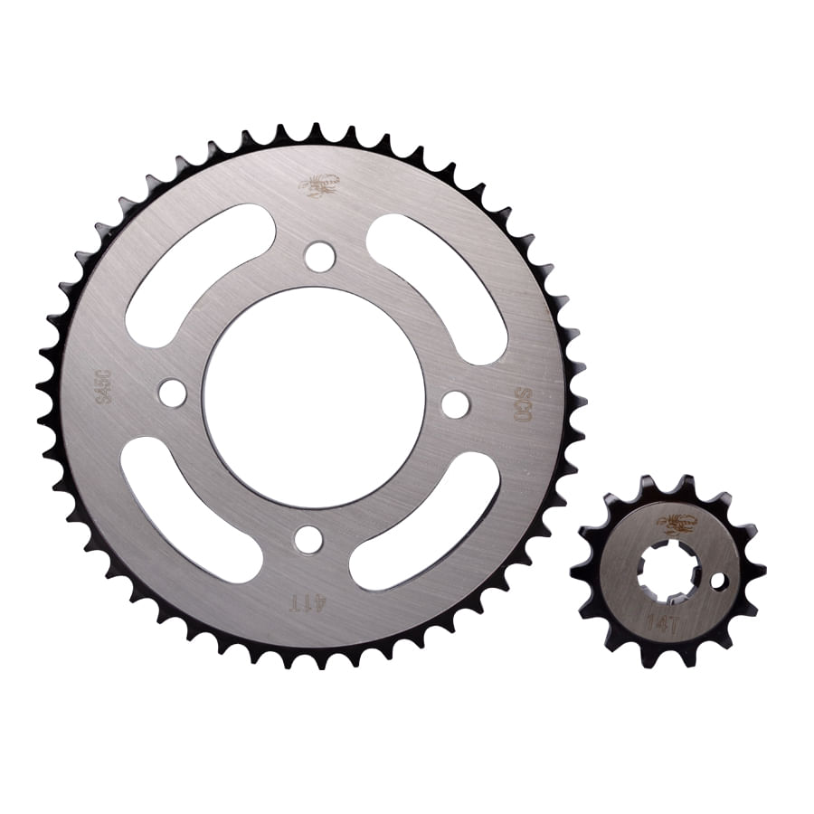 Kit Sprocket 13X38 4H (520) TTR 180-200, TT DS 200 Revo Scorpion KitX2