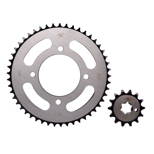 Kit Sprocket 13X38 4H (520) TTR 180-200, TT DS 200 Revo Scorpion KitX2