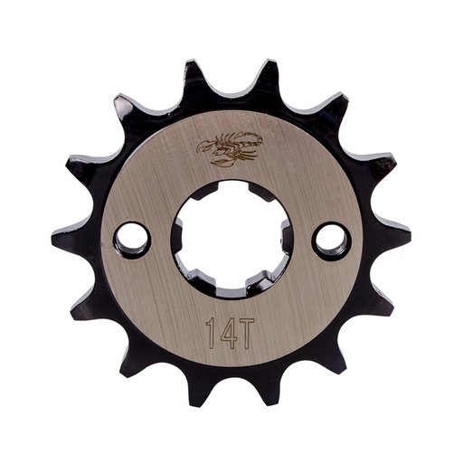 Piñon Salida 14T (428) XR 125L-150L, XR 125L BRIO, NXR 125 BROS, CBZ 160 Revo Termico Und