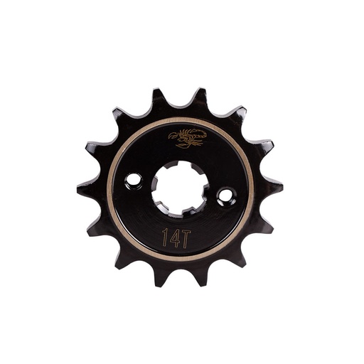 Piñon de Salida 14T (428) Discover 100-100M-110, Platino 110-TRITEC Revo Scorpion Und