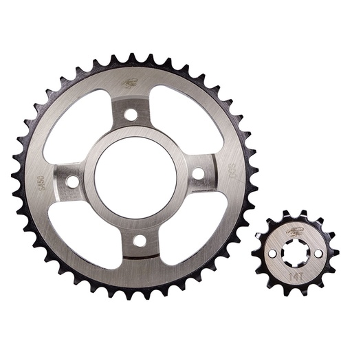 Kit Sprocket 14X42 (428) Eco Deluxe KS-ES-Euro II, Splendor NXG-Smart-EURO II-EURO III, C 70, C90 Revo Scorpion KitX2