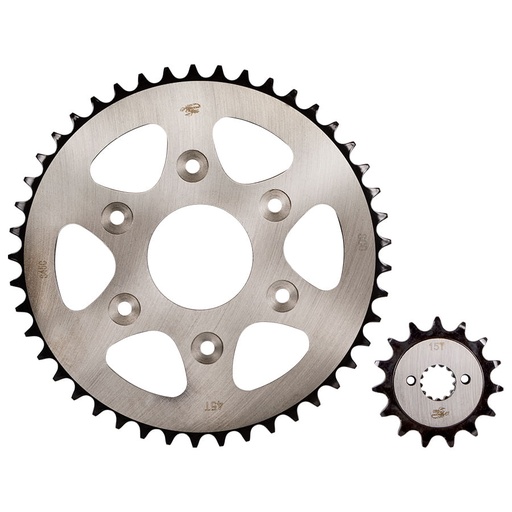 Kit Sprocket 15X45 6H (520) Dominar 250-400-UG, KTM Duke 250-390-NG Revo Spider KitX2