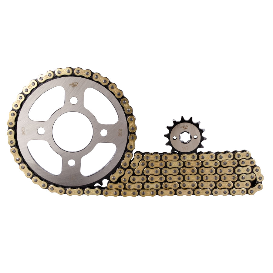 Kit Arrastre 14X43 (428h-120) Discover 125 UG-F-BSIV-125 +, Boxer BM 100 ES-KS Revo Scorpion KitX3