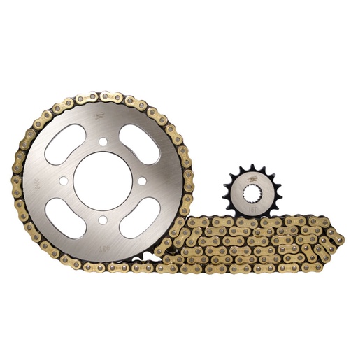 Kit Arrastre 15X43 (428h-132) GN 125 NOVA-EURO II Revo Scorpion KitX3