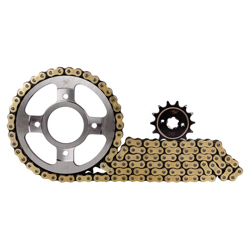 Kit Arrastre 14X42 (428h-124) Discover 100-100 Sport-110, Platino 110 Revo Scorpion KitX3