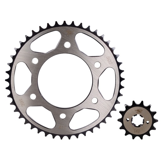 Kit Sprocket 14X41 (428) FZ 2.0 (Freno de Banda Trasero), FZ 16 Revo Scorpion KitX2