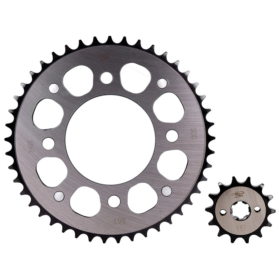 Kit Sprocket 15X45 (428) CB 125F Revo Scorpion KitX2