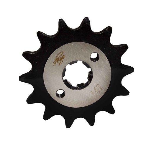 Piñon de Salida 14T (520) Pulsar 180 UG-GT BSIV-NEON-FI-200-220, 200 NS-AS-BSIV-FI, RS 200, KTM Duke 200-390, RC 200 Revo Scorpion Und